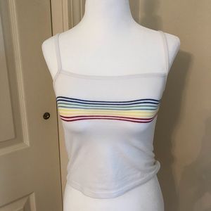 Brandy melville rainbow tank top